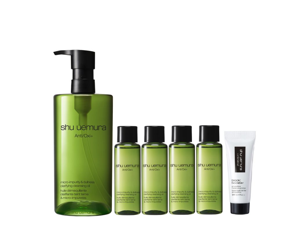 anti/oxi+ micro-impurity &amp; dullness clarifying cleansing oil 450ml set